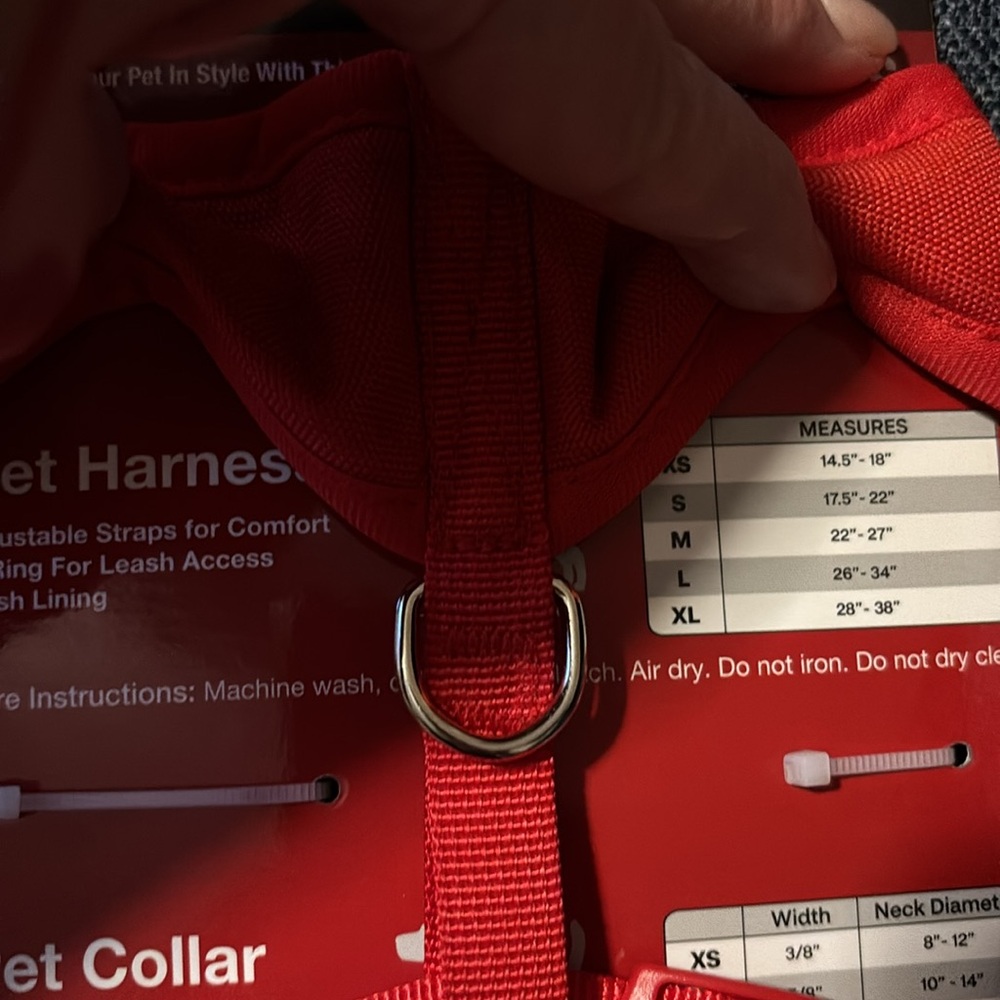 Coleman Red 3 Piece Dog Harness, Leash & Collar Set in Size XS BNWT - Picture 9 of 12